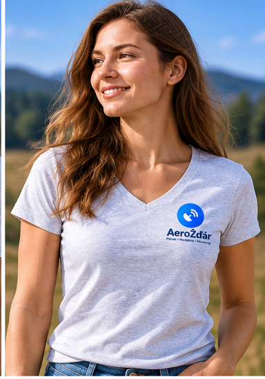 AeroŽďár 002 V-NECK – dámské